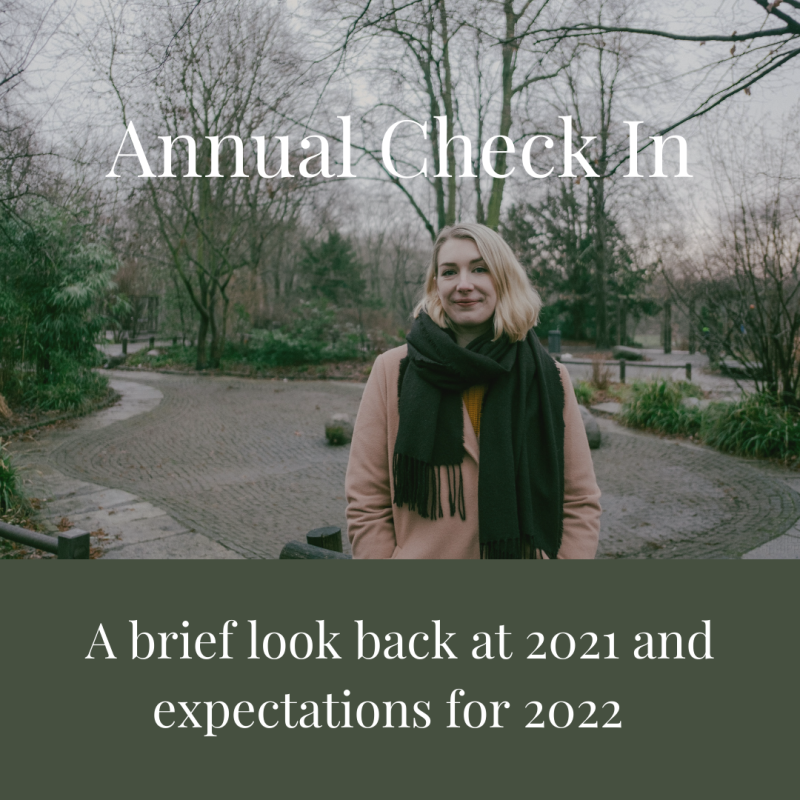 2022 Annual Check-In